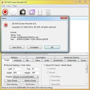 ZD Soft Screen Recorder 6.6