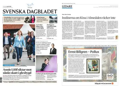 Svenska Dagbladet – 05 juli 2019