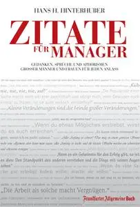 «Zitate für Manager» by Hans H. Hinterhuber