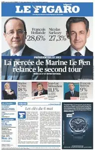 Le Figaro du Lundi, 23. Avril 2012