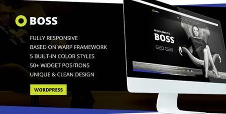 ThemeForest - Boss v3.0.3 - Modern Agency and Business WordPress Theme - 14153319
