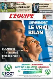 L'Equipe du Mercredi 26 Octobre 2011