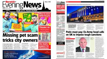 Norwich Evening News – February 25, 2022