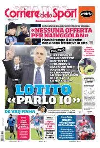 Corriere dello Sport Roma - 16 Gennaio 2018