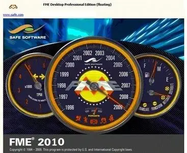 Safe Software FME Desktop v2010 SP2 build 6225 x32/x64