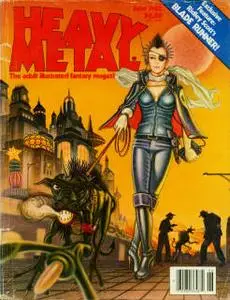Heavy Metal Comics June 1982 and must see bonuses from Heavy Metal