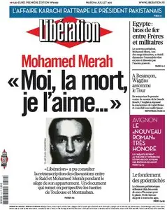 Libération du Mardi 10 Juillet 2012