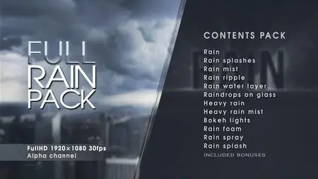 Rain - Motion Graphics (VideoHive)