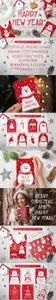 CreativeMarket - Happy New Year Font & Graphics 3187859