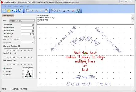 StickFont 2.50