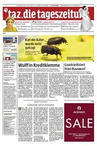 die tageszeitung (taz) vom Samstag/Sonntag, 17./18. Dezember 2011