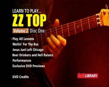 Learn to play ZZ Top - Volume 2