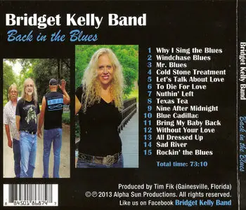 Bridget Kelly Band - Back in the Blues (2013)
