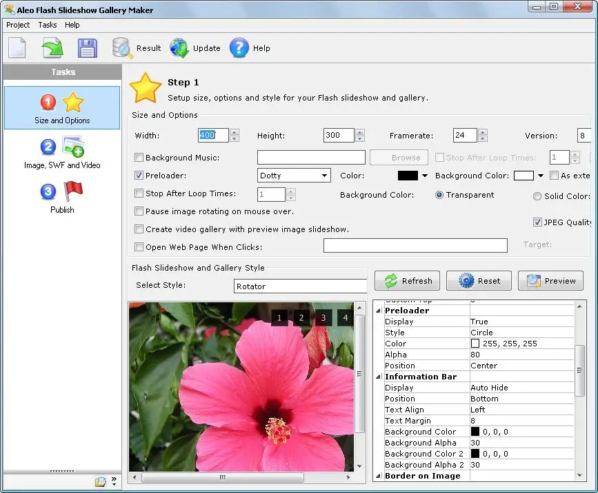 Aleo Flash Slideshow Gallery Maker 1.4 Portable