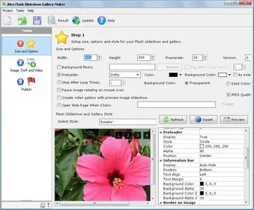 Aleo Flash Slideshow Gallery Maker 1.4 Portable