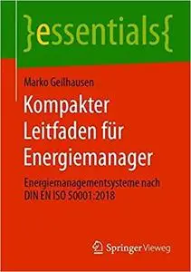 Kompakter Leitfaden für Energiemanager: Energiemanagementsysteme nach DIN EN ISO 50001:2018