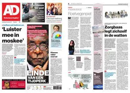 Algemeen Dagblad - Hoeksche Waard – 16 november 2017