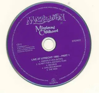 Marillion - Misplaced Childhood (1985) [2017, 4CD + Blu-ray Box set]