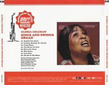 Gloria Coleman - Sings And Swings Organ (1971) {2017 Japan Mainstream Records Master Collection Series CDSOL-45209}