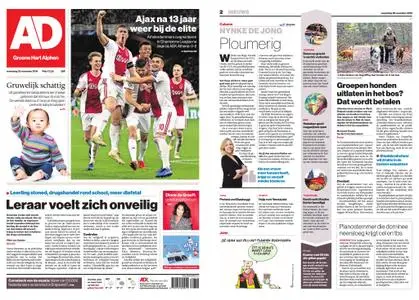 Algemeen Dagblad - Alphen – 28 november 2018