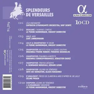 Splendeurs de Versailles - Music in the Royal Court of Versailles [10CDs] (2016)