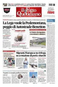 Il Fatto Quotidiano - 31 agosto 2018