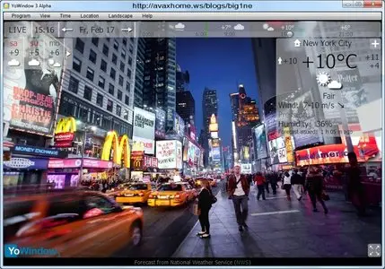 YoWindow Unlimited Edition 3.0 Build 38 Beta
