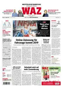 WAZ Westdeutsche Allgemeine Zeitung Witten - 31. August 2018