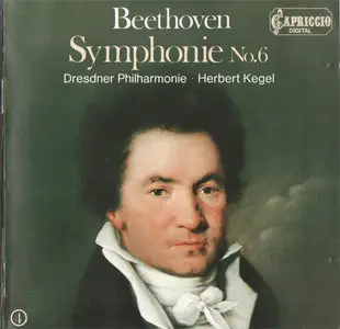 Ludwig van Beethoven - Dresdner Philharmonie / Herbert Kegel - Symphonie Nr. 6 op. 68 (Pastorale) (1984)