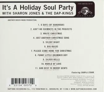 Sharon Jones & The Dap-Kings - It's A Holiday Soul Party (2015)