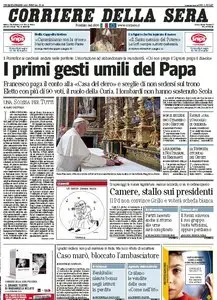 Il Corriere della Sera (15-03-13)