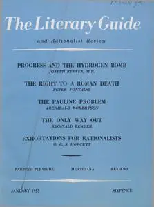 New Humanist - The Literary Guide, January 1953