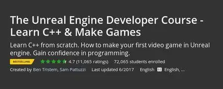 Udemy - The Unreal Engine Developer Course - Learn C++ & Make Games (Repost)