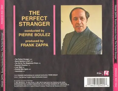 Frank Zappa - Boulez Conducts Zappa: The Perfect Stranger (1984) {1995 Ryko Remaster Complete Series}
