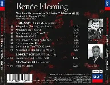 Renée Fleming, Hartmut Höll, Christian Thielemann - Brahms, Schumann, Mahler: Lieder (2019)