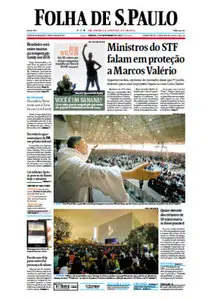 Jornal Folha de São Paulo - 03 de novembro de 2012 - Sábado