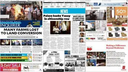 Philippine Daily Inquirer – March 01, 2017