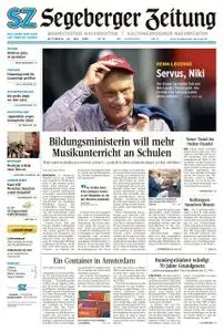 Segeberger Zeitung - 22. Mai 2019