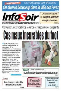 InfoSoir N.2987 - Jeudi 16 / Vendredi 17 Mai 2013
