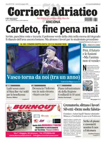 Corriere Adriatico Ancona - 12 Giugno 2025