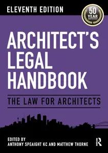 Architect's Legal Handbook: The Law for Architects