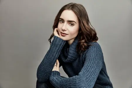 Lily Collins by Maarten De Boer Portraits at the 2017 Sundance Film Festival