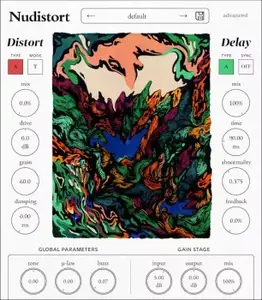 Nudist Audio Nudistort v1.2.4 (Win/macOS)