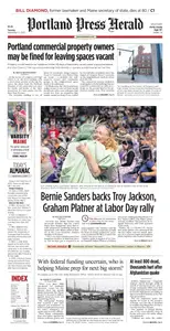 Portland Press Herald - 2 September 2025