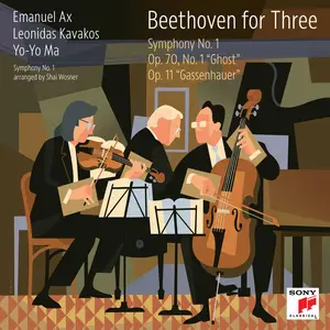 Yo-Yo Ma - Beethoven for Three: Symphony No. 1 / Op. 70, No. 1 "Ghost" / Op. 11 "Gassenhauer" (2025) [24/96]
