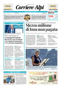 Corriere delle Alpi - 13 Luglio 2025