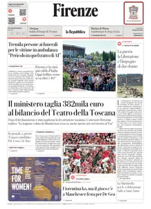 la Repubblica Firenze - 10 Agosto 2025
