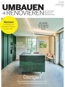 Umbauen + Renovieren - September-Oktober 2024