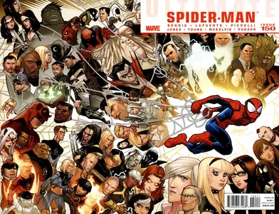 Ultimate Spider-Man 150 (2011) (three covers) (Minutemen-MrPink&amp;Saxon