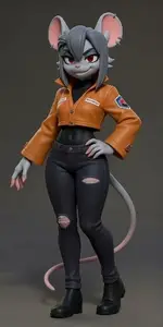Femboy mouse - 3D Print Model